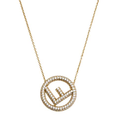 fendi necklce|is fendi jewelry real gold.